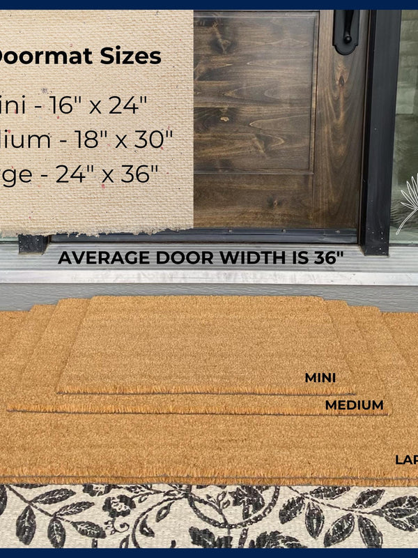 College Letters Family Name Doormat, Collegiate Door Mat, Sport Door Mat, Custom Doormat, Personalized Doormat, Varsity Doormat,Varsity Font