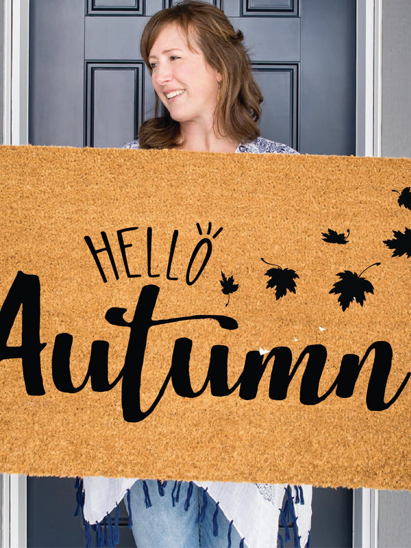 Hello Autumn Doormat