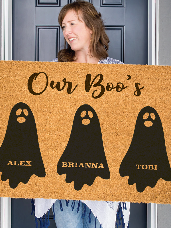 Our Boo's Custom Doormat