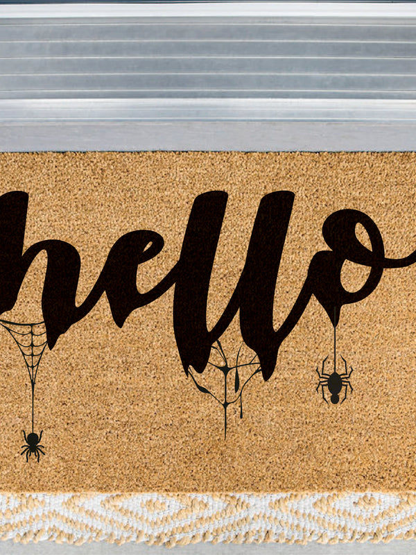 Spider Hello Doormat