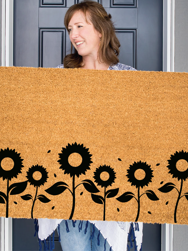 Sunflower Doormat