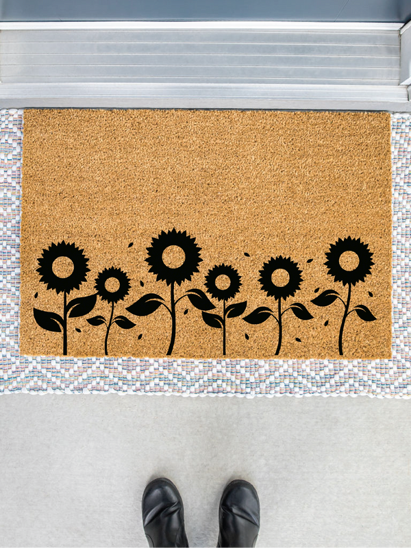 Sunflower Doormat