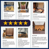 Welcome To The Farm Personalized Doormat, Farm House Doormat, Farm Decor, Outdoor Welcome Mat, Custom Rug, Personalized Doormat