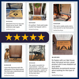 Welcome To The Mountains Personalized Doormat, Mountain House Doormat, Mountain Decor, Outdoor Welcome Mat, Custom Rug, Personalized Doormat