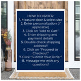 Welcome To The Ranch Personalized Doormat, Ranch House Doormat, Ranch Decor, Custom Ranch Mat, Custom Rug, Personalized Doormat, Ranch Life