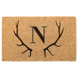 Antlers Initial Doormat