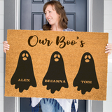 Our Boo's Custom Doormat