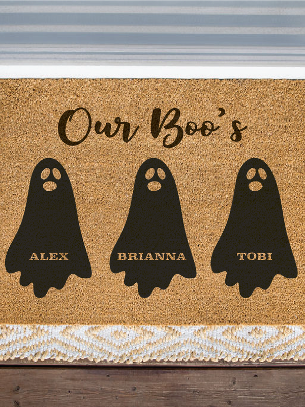 Our Boo's Custom Doormat