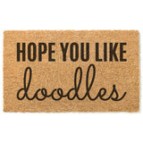 Hope You Like Doodles Doormat / Welcome Mat / Funny / Dog Door mat / Goldendoodle / Labradoodle / Bernedoodle / Sheepadoodle / Aussiedoodle