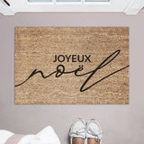 Joyeux Noel Doormat / Christmas Door Mat / Holiday Doormat / French Canadian / Quebec / Holiday Decor / Christmas / Christmas / Hostess