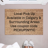 Welcome to the Gongshow Hockey Doormat / Welcome Mat / Funny Doormat / Canadian Doormat / Hockey Doormat / NHL / Gong Show / Hockey Slang