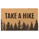 Take a Hike Doormat / Welcome Mat / Hiker / Mountains / Outdoorsman / Hostess Gift / Summer / Summertime / Wedding Gift / Birthday Gift