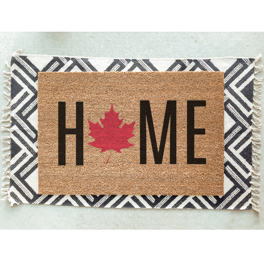 Canadian Doormat / Canadian Maple Leaf Door Mat / Home Welcome Mat / Custom / Unique Doormat / Canada Doormat / Patriotic Doormat