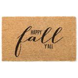 Happy Fall Y&#39;all Doormat / Welcome Mat / Fall Doormat / Autumn Doormat / Southern Doormat / Seasonal / Fall Decor