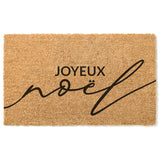 Joyeux Noel Doormat / Christmas Door Mat / Holiday Doormat / French Canadian / Quebec / Holiday Decor / Christmas / Christmas / Hostess