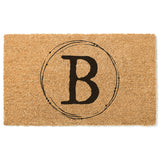 Coffee Stain Monogram Doormat / Family Name / Custom / Last Name / Surname / Initials / Wedding / Anniversary / Coffee / Housewarming