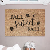 Fall Sweet Fall Doormat / Fall / Autumn Door Mat / Welcome Mat / Pumpkin / Leaf / Housewarming / Hostess / Outdoor Decor / Fall Porch