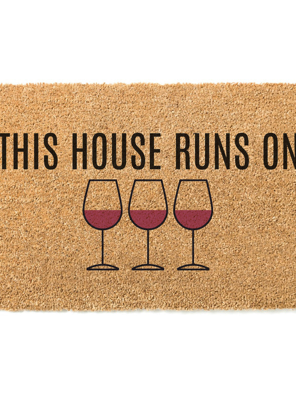 If You Forgot The Wine Go Home Doormat / Welcome Mat / Wine Door Mat / Housewarming Gift / Funny Doormat / Birthday Gift / Wine Lover