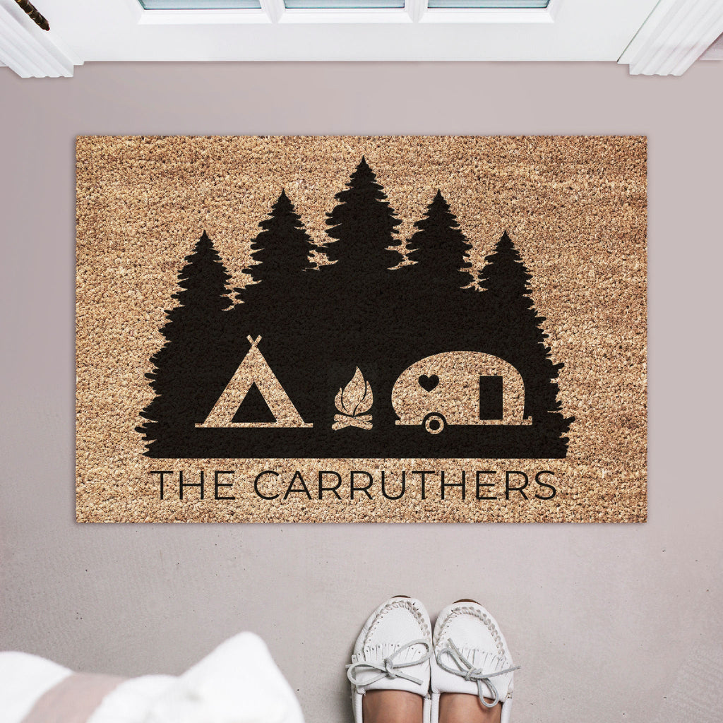 Buy: Welcome to our Camper Doormat Art Camping Doormat