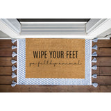 Wipe Your Feet Ya Filthy Animal Doormat / Welcome Mat / Door Mat / Country Decor / Farmhouse / Funny Doormat / Custom Door Mat / Ranch /
