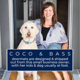 Classic Family Name Doormat / Surname Door Mat / Family Name Design / Custom Doormat / Last Name / Personalized / Wedding Gift / Anniversary