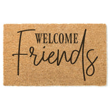Welcome Friends Doormat / Friends Welcome / Welcome Door Mat / Welcome Mat / Friends TV Show / Front Porch / Entrance