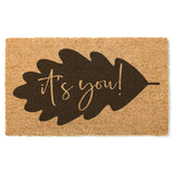 Fall Leaf It's You Doormat / Welcome Mat / Fall Door Mat / Autumn Doormat / Southern Doormat / Seasonal / Fall Decor / Cozy Decor