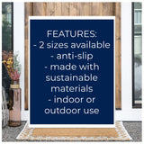 German Shepherd Doormat, Alsatian Welcome Mat, Cute Dog Door Mat, Animal Front Doormat, Dog Breed Outdoor Rug, Dog Lover Gift, Custom Mat