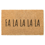 Fa La La La La Christmas Doormat / Holiday Doormat / Joyeux Noel / Holiday Decor / Christmas Design / Christmas Gift for Mom / Funny Doormat
