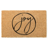Joy Christmas Doormat / Holiday Doormat / Joyeux Noel / Holiday Decor / Christmas Design / Christmas Gift for Mom / Hostess Gift