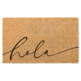 Hola Doormat, Spanish Welcome Mat, Espanol, Housewarming Gift, Cute Doormat, Spanish Doormat, Coir Doormat, Spanish Decor, Mexican Decor