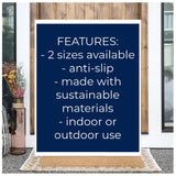 Probably at the Beach Doormat, Summer Welcome Mat, Coir Door Mat, Beach House Decor, Funny Doormat, Beach Doormat, Housewarming Gift, Custom