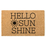 Hey Sunshine Doormat, Summer Door Mat, Spring Welcome Mat, Funny Doormat, Cute Door Mat, Front Porch Decor, Summer Decor, Sun Outdoor Rug