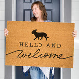 Chihuahua Doormat, Chihuahua Welcome Mat, Cute Dog Door Mat, Animal Front Doormat, Dog Breed Outdoor Rug, Dog Lover Gift, Custom Mat