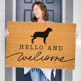 Labrador Retriever Doormat, Lab Welcome Mat, Cute Dog Door Mat, Animal Front Doormat, Dog Breed Outdoor Rug, Dog Lover Gift, Lab Dog Gift