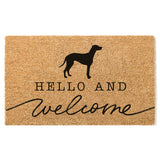 Rhodesian Ridgeback Doormat, Rhodesian Welcome Mat, Cute Dog Door Mat, Animal Front Doormat, Dog Breed Outdoor Rug, Dog Lover Gift, Custom