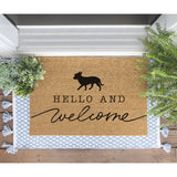 Chihuahua Doormat, Chihuahua Welcome Mat, Cute Dog Door Mat, Animal Front Doormat, Dog Breed Outdoor Rug, Dog Lover Gift, Custom Mat