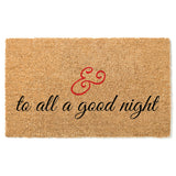 & To All A Good Night Doormat